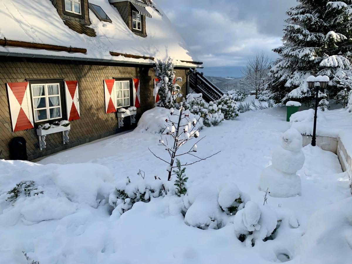 Haus Schneekappe Apartment Winterberg Bagian luar foto