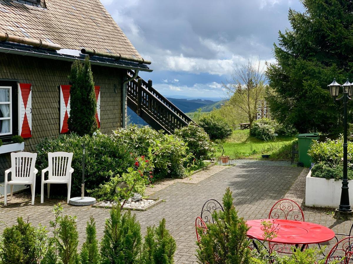 Haus Schneekappe Apartment Winterberg Bagian luar foto