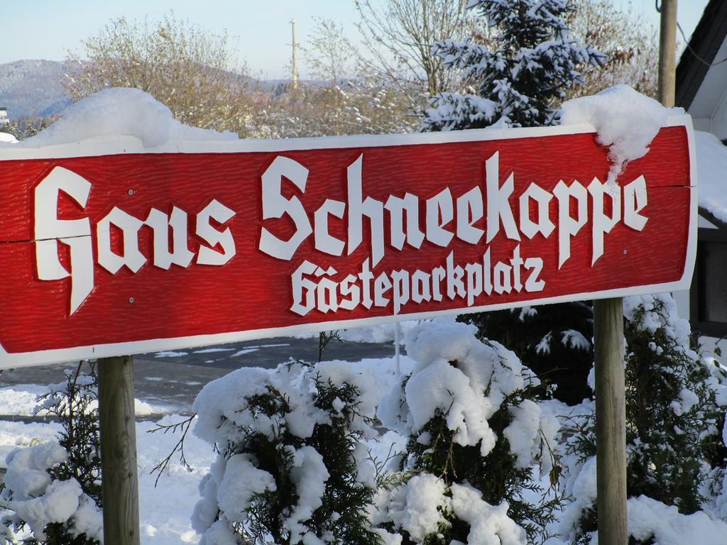 Haus Schneekappe Apartment Winterberg Bagian luar foto