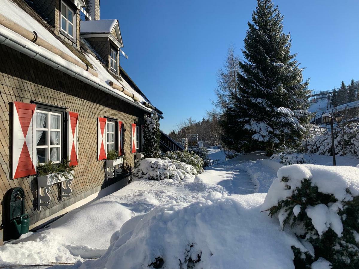 Haus Schneekappe Apartment Winterberg Bagian luar foto