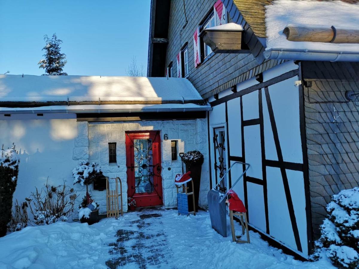 Haus Schneekappe Apartment Winterberg Bagian luar foto